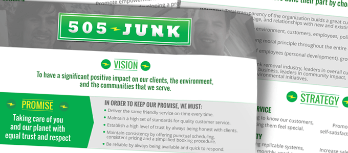 505 Junk Company Promise