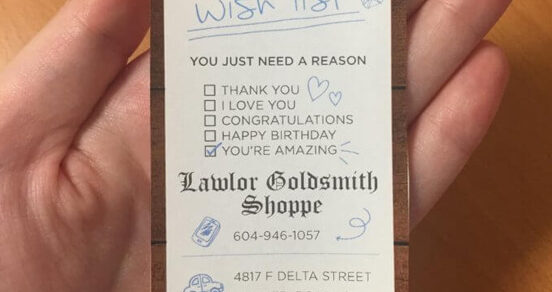 Wishlist from Lawlor Colosmith Shoppe