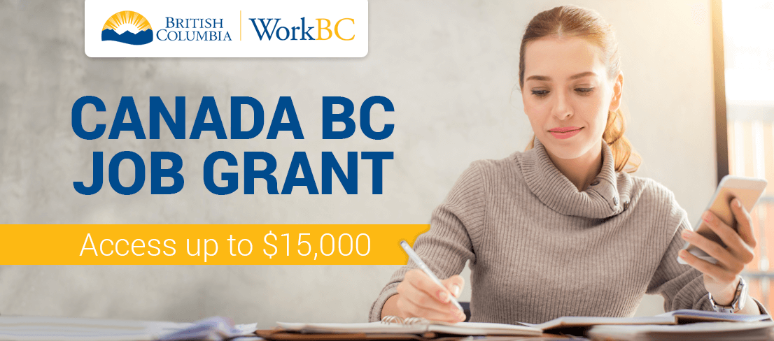 BC Job Grant, Access up to $15,000