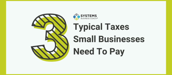 what taxes do small businesses pay