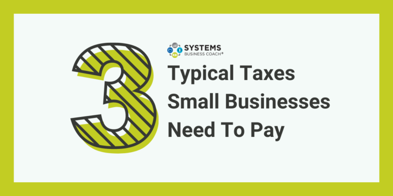 what taxes do small businesses pay