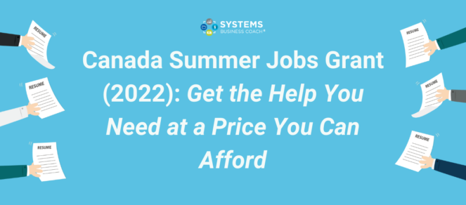 Canada student summer jobs grant