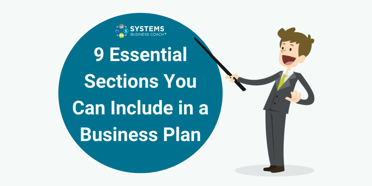 items included in a business plan