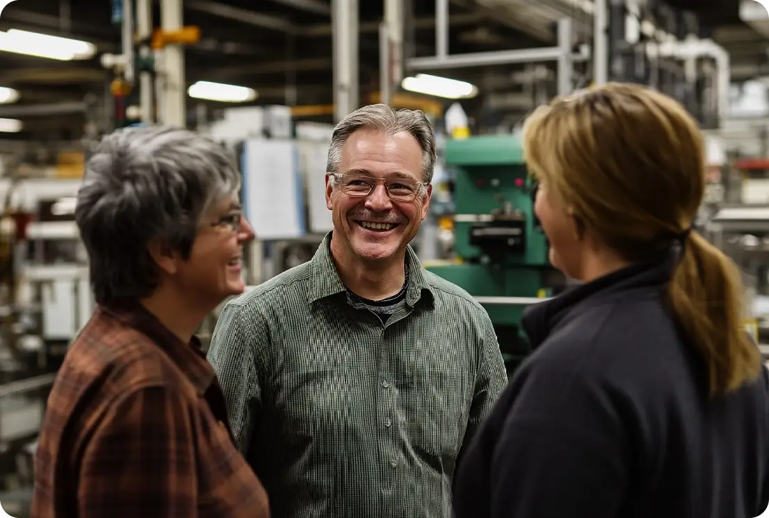 Small business owners working with a Certified Systems Business Coach