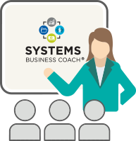 Systems Business Coach Trainer Graphic
